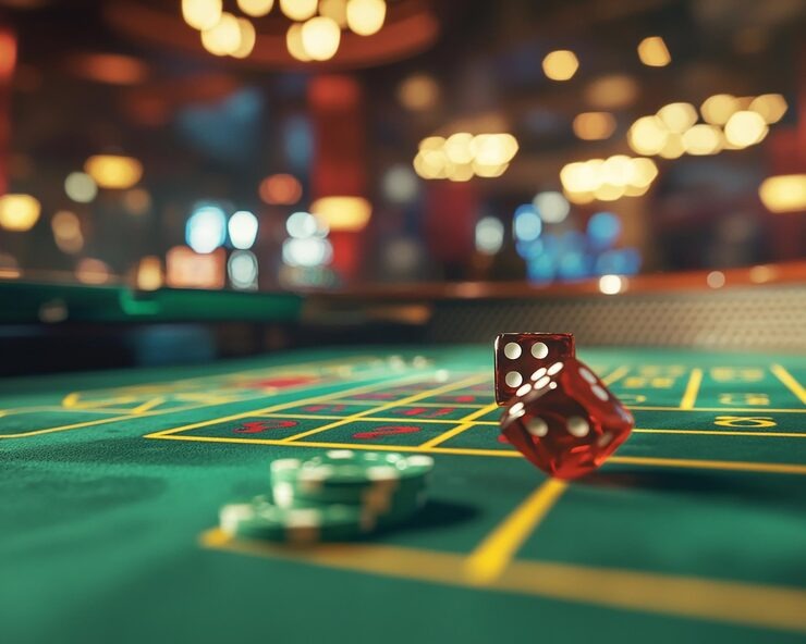 Sic Bo Dadu dice table on segarqq showing betting positions and live dice roll